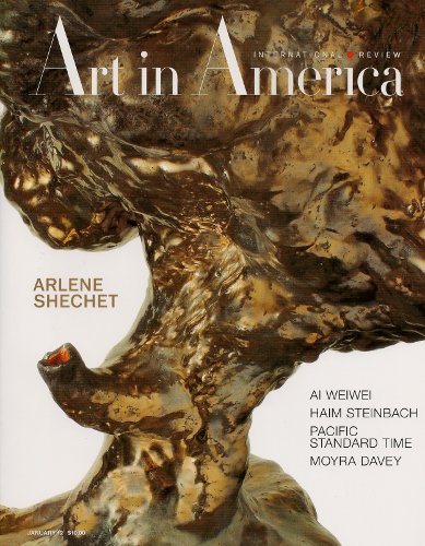 [Image: Art in America, January 2012]