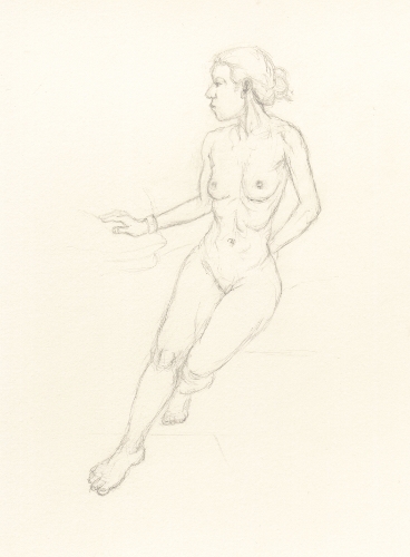 [Image: Natalia, November 8, 2012, pencil, 11 x 8 inches]