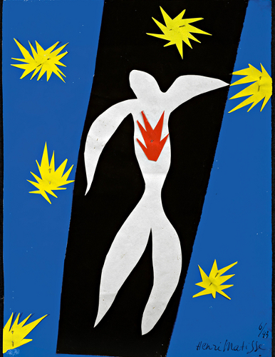 [Image: Henri Matisse: The Fall of Icarus (1947). Henri Matisse/DACS 2014]