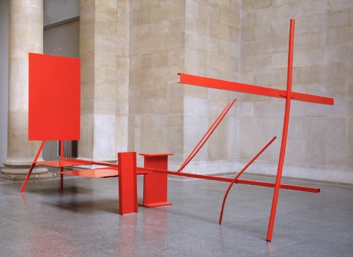 [Image: Sir Anthony Caro, Early One Morning, 1962, painted steel and aluminium, presented by the Contemporary Art Society 1965, © Anthony Caro/Barford Sculptures Ltd, ]