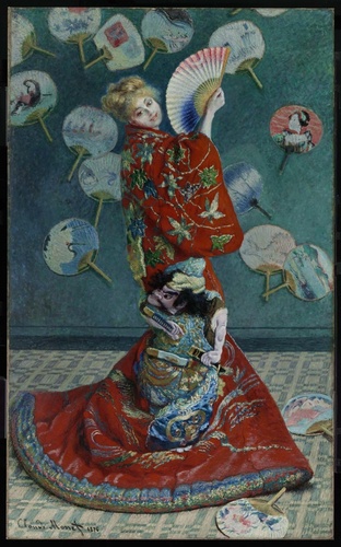 [Image: Portrait of Camille Monet appreciating culture, painted by one of the great culture appreciators of all time. (]