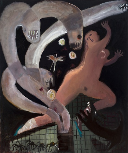 [Image: Kyle Staver, Pandora's Box, 2014, oil on canvas, 68 x 54 inches]
