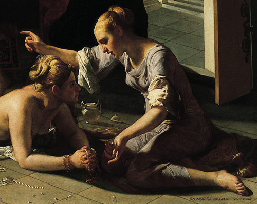 [Image: Guido Cagnacci, Repentant Magdalene, ca. 1660, oil on canvas,
Norton Simon Museum, Pasadena (detail)]