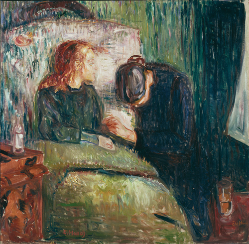 [Image: Edvard Munch, The Sick Child, 1907, Oil on canvas, Tate Modern]