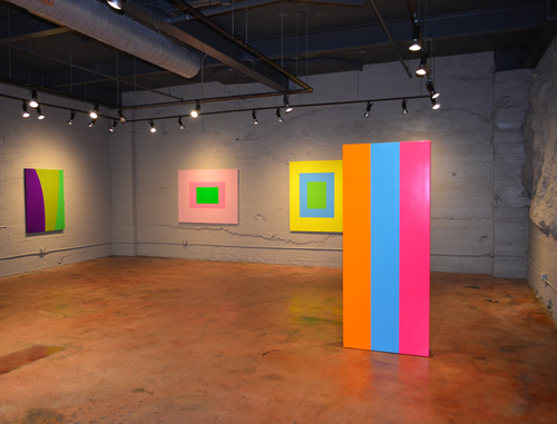 [Image: Installation view, Ann Walsh at Alexander/Heath Contemporary, 2015]