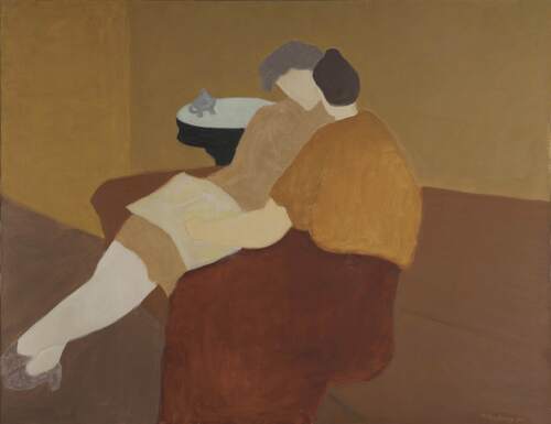 [Image: Milton Avery, Poetry Reading, 1957, Oil on canvas, Munson-Williams-Proctor Arts Institute, Museum of Art, Utica. © 2021 Milton Avery Trust. Photo: © 2021 Munson-Williams-Proctor Arts Institute/Art Resource, NY.]